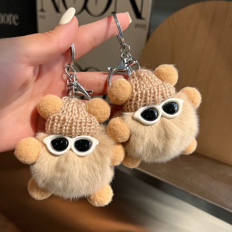 Fun and Playful Plush Cactus Keychain Stornfield