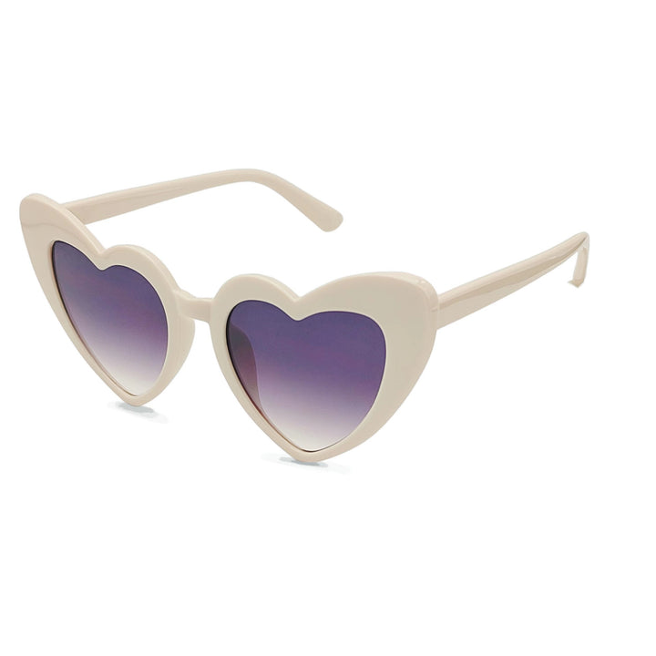 Women's Heart-Shaped Sunglasses with UV Protection and High-Quality Film Processing Stornfield