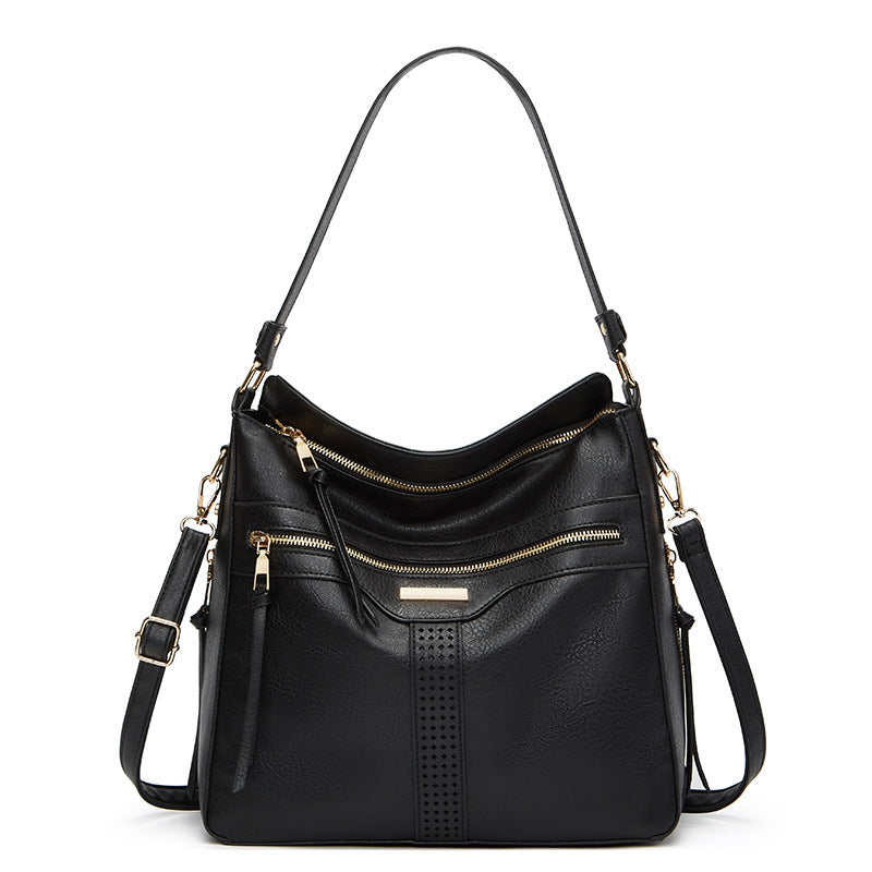 Chic Slouchy Leather Handbag