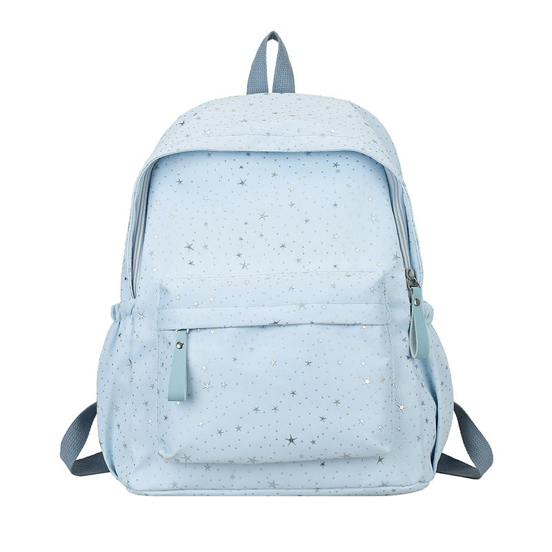 Girls' Star Patterned School Backpack Stornfield
