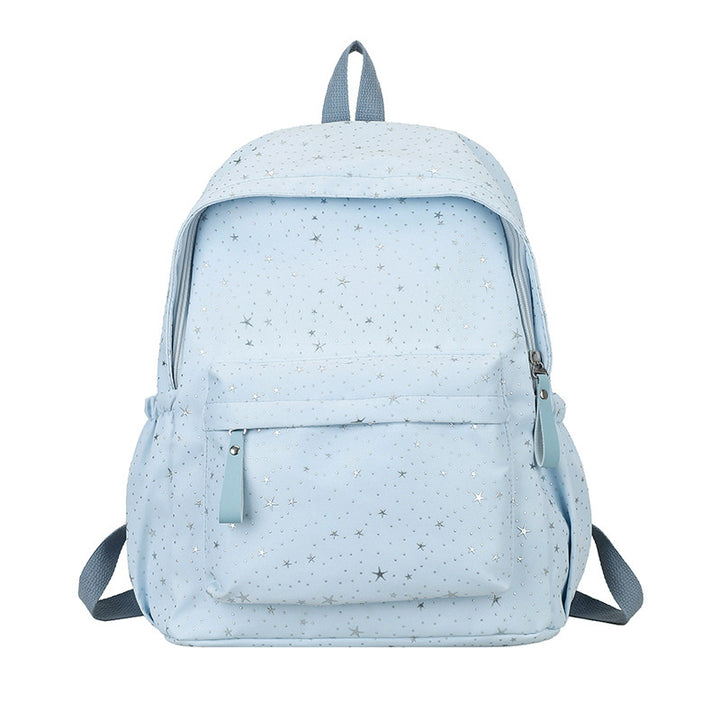 Girls' Star Patterned School Backpack Stornfield