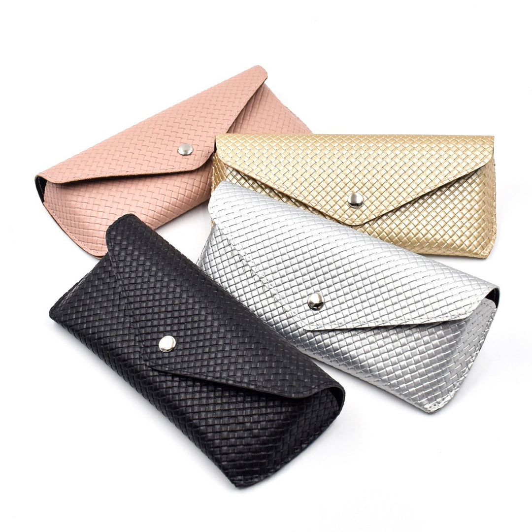 Textured Leather Eyewear Wallet Stornfield
