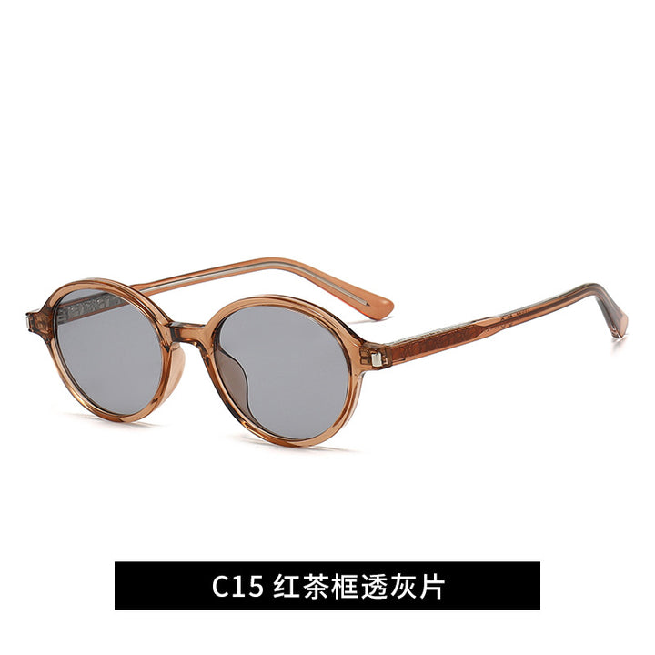 Women's fashionable sunglasses with curved frame Stornfield