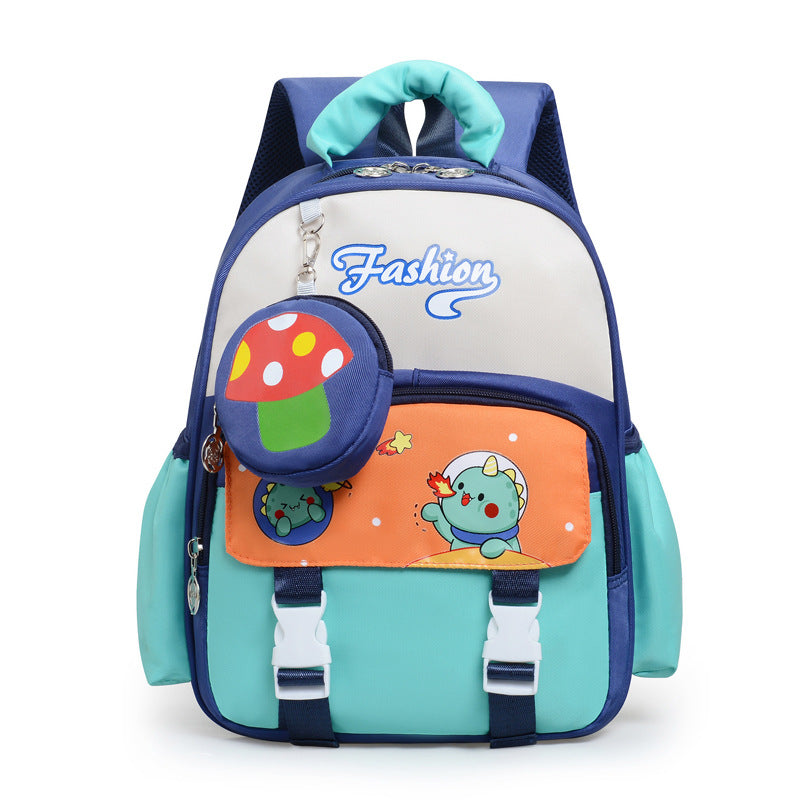 Playful Cartoon-Themed School Backpack Stornfield