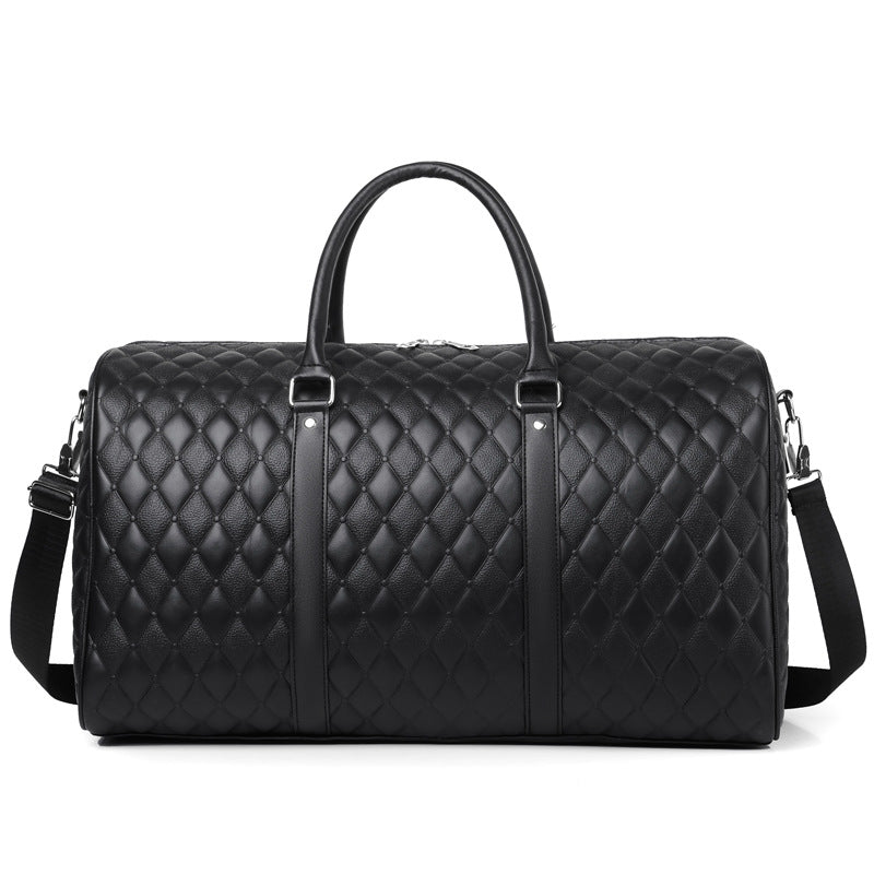 Premium Quilted Leather Duffle