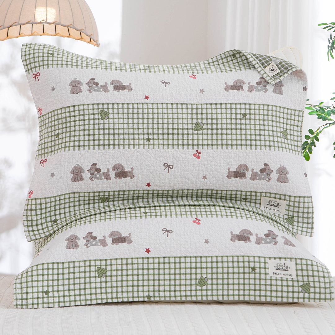 Ladies pillowcase with playful horse motif Stornfield