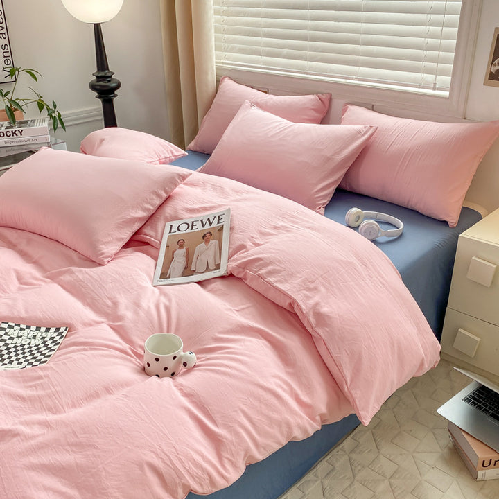 Luxurious Smooth Cotton Duvet Cover Set