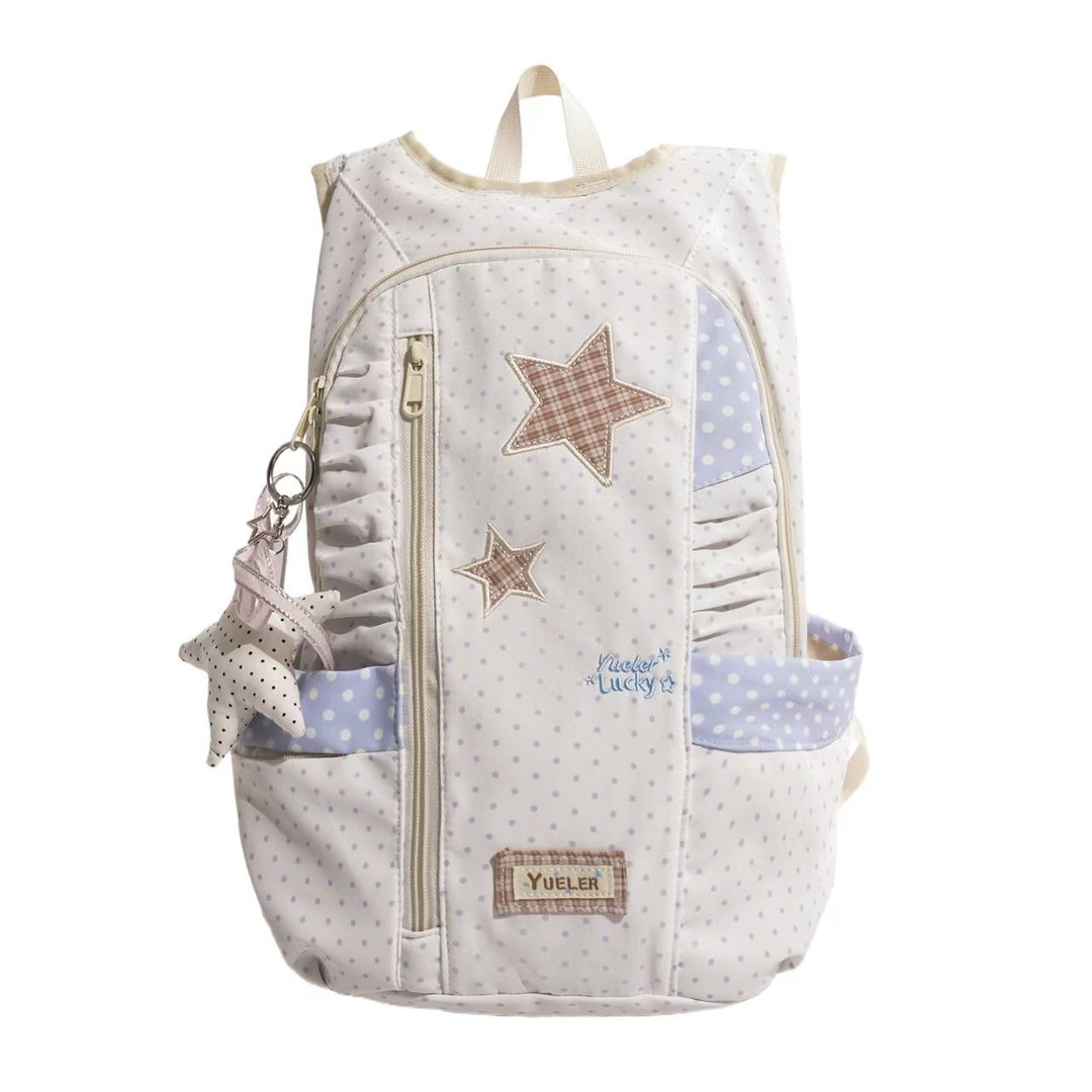 Star-Appliquéd Lightweight Backpack Stornfield