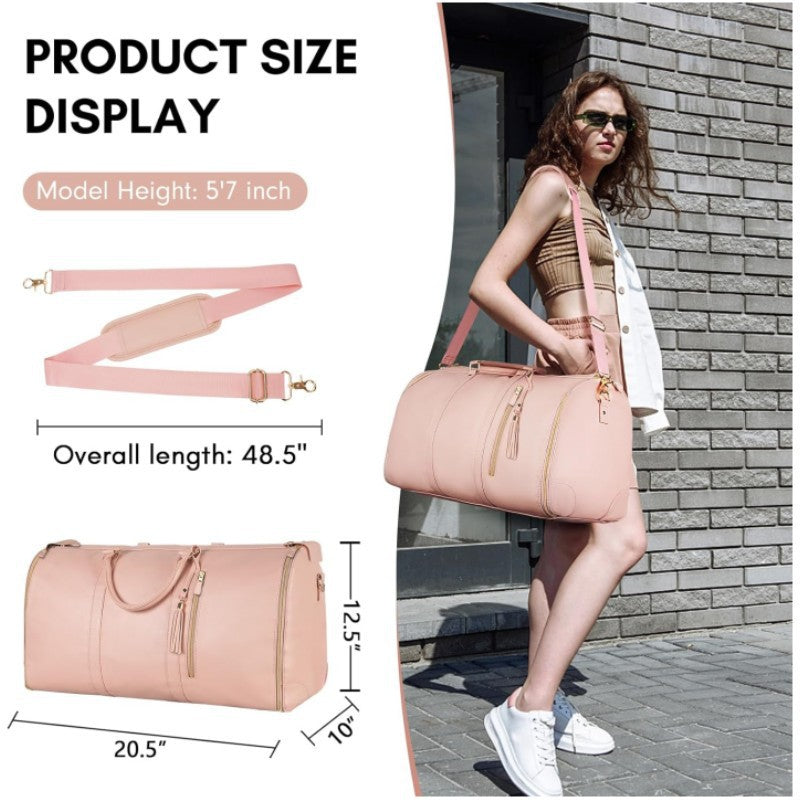 Elegant Travel Bag with Versatile Compartments Stornfield