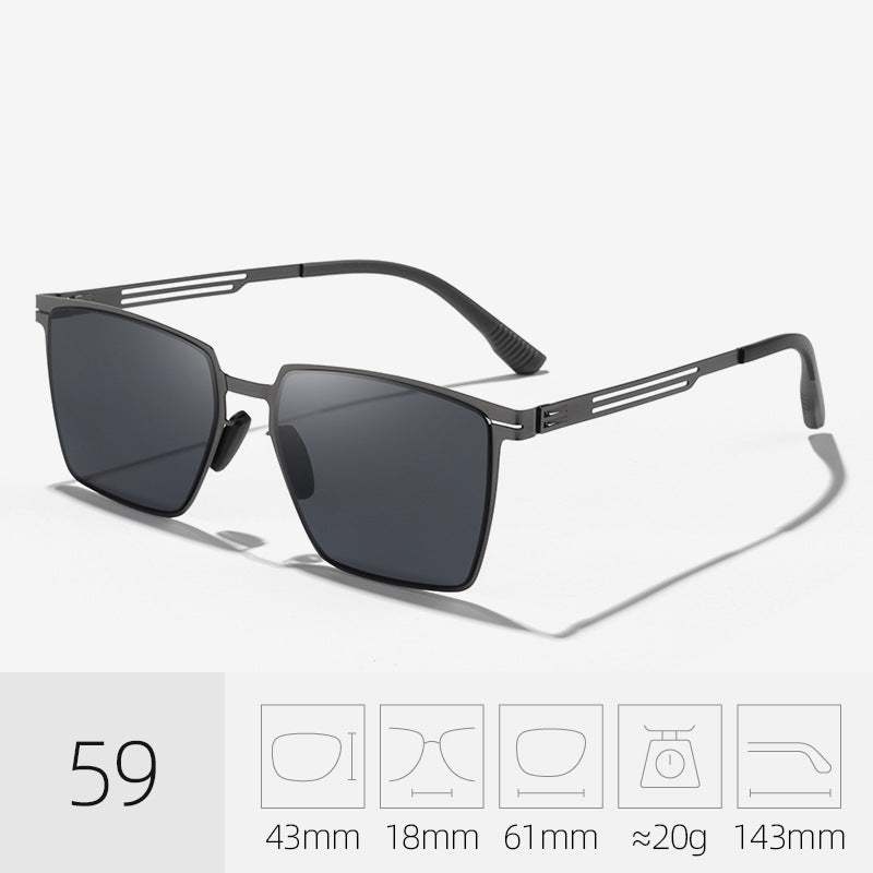 Stylish Polarized Square Sunglasses Stornfield