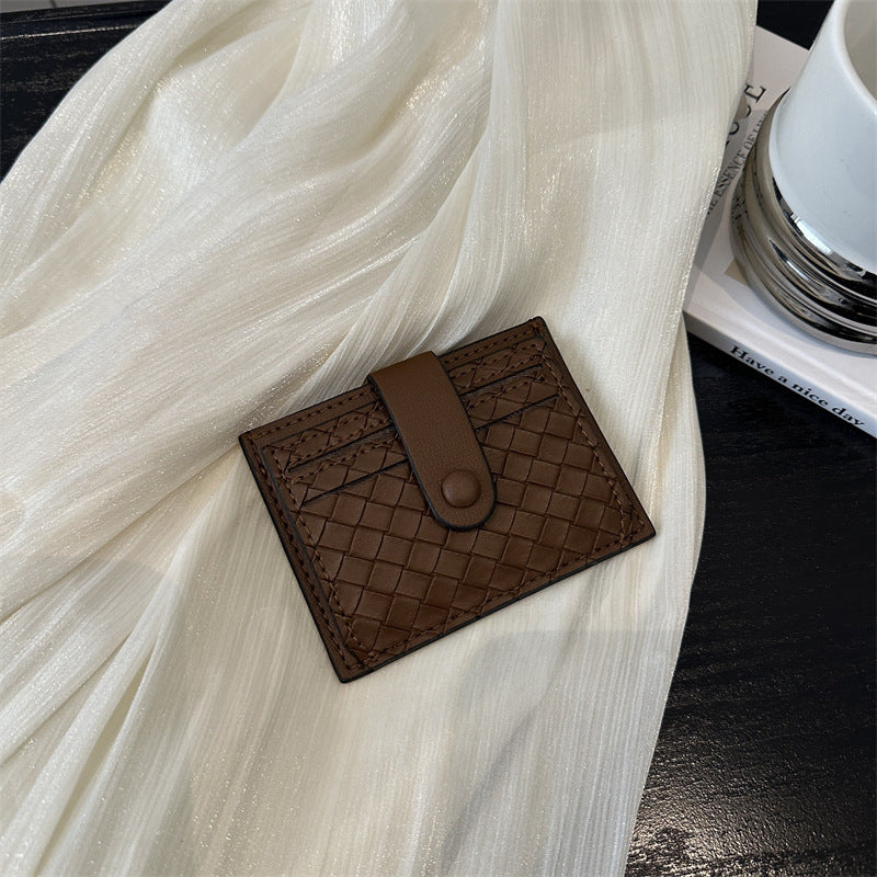 Minimalist Leather Card Holder Stornfield