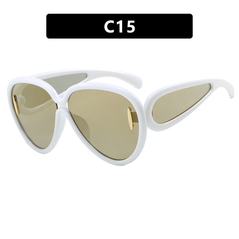 Women extravagant sunglasses in creative design Stornfield
