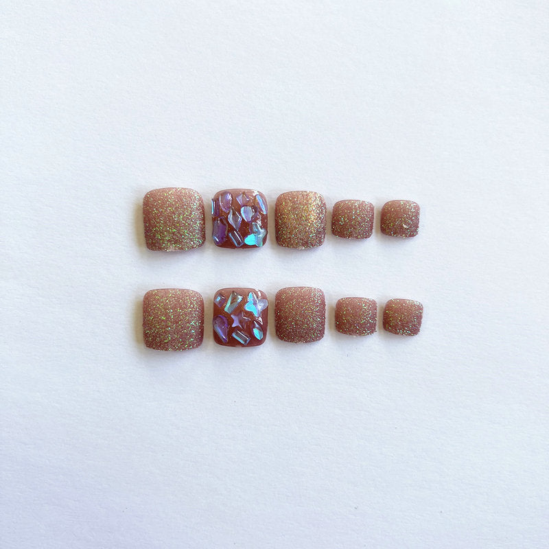 Artful house shoe nail art Stornfield