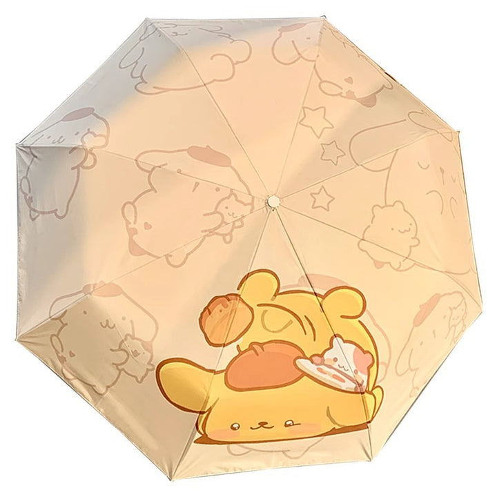 Women Automatic Umbrella with Cute Character Design Stornfield