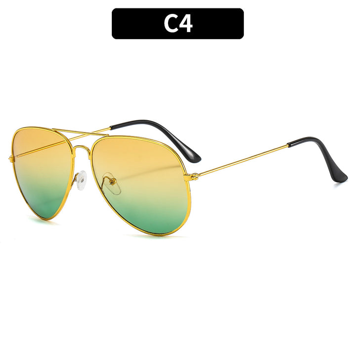 Stylish Gradient Aviator Sunglasses