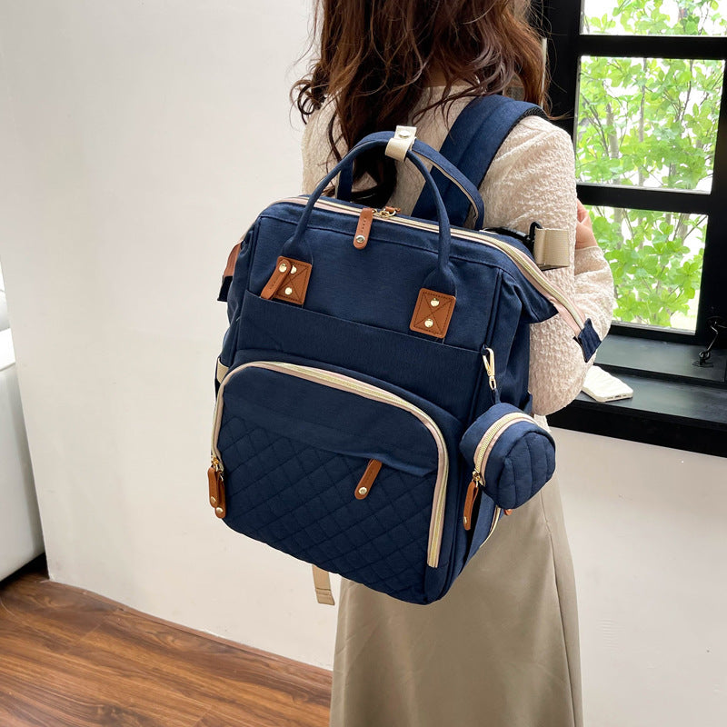 Multi-Pocket Quilted Backpack Stornfield