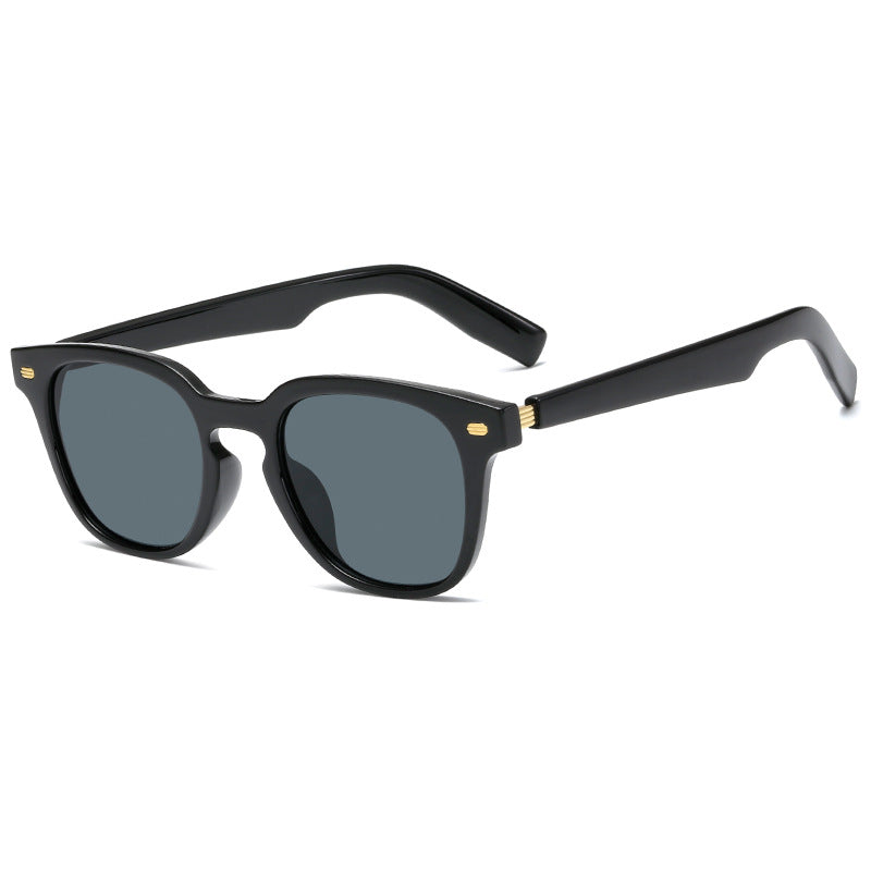 Ladies fashionable corrective glasses with elegant plastic frame and golden accents Stornfield