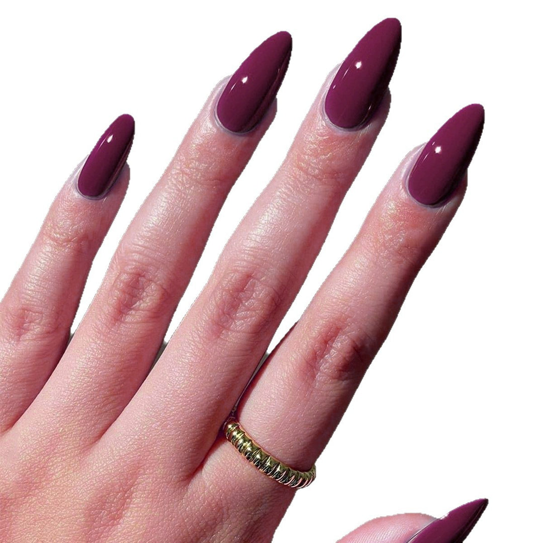 Elegant Pointed Acrylic Nail Enhancements Stornfield 1789915563