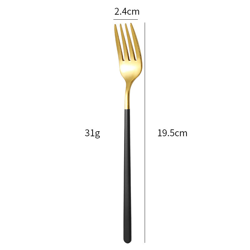 Elegant stainless steel dining fork with ergonomic handle Stornfield