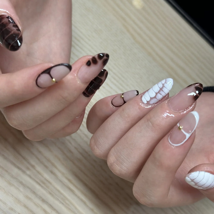Creative Press-On Nail Art Set