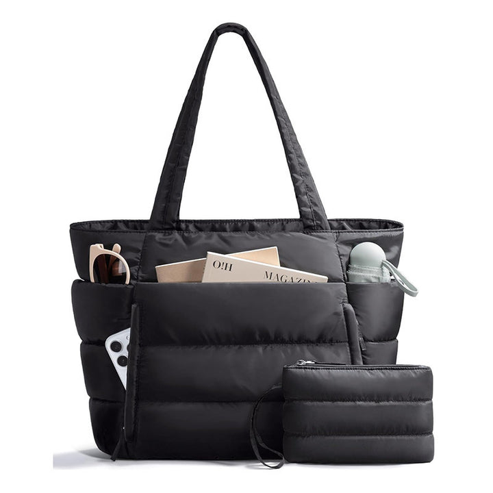 Multifunctional shopping bag with insulating compartments Stornfield