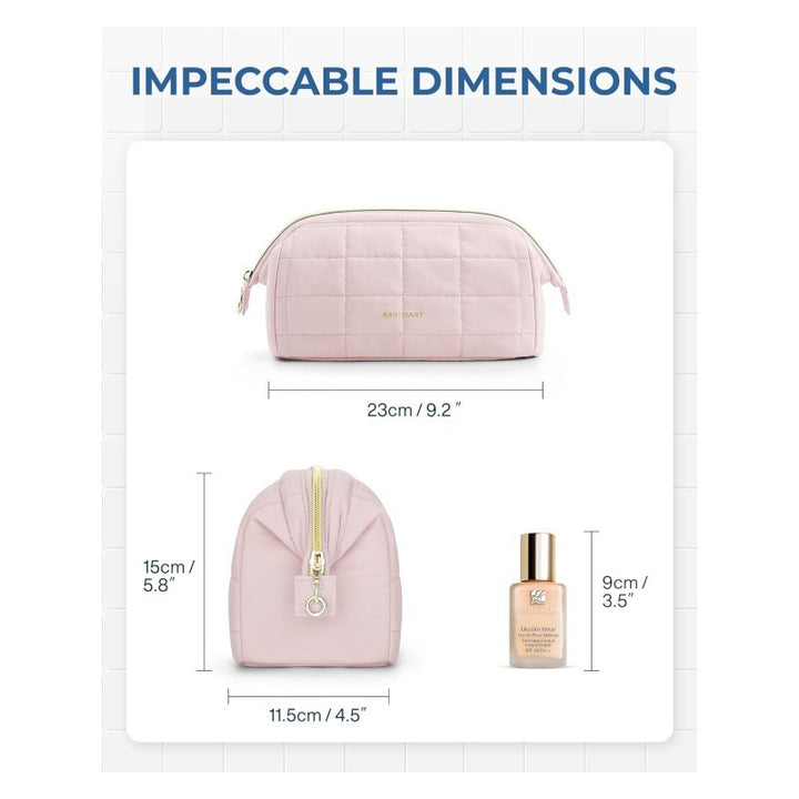 Quilted Cosmetic Organizer Bag Stornfield