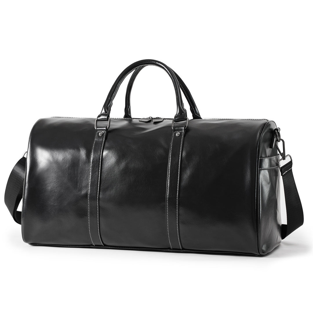 Elegant Leather Travel Bag Stornfield