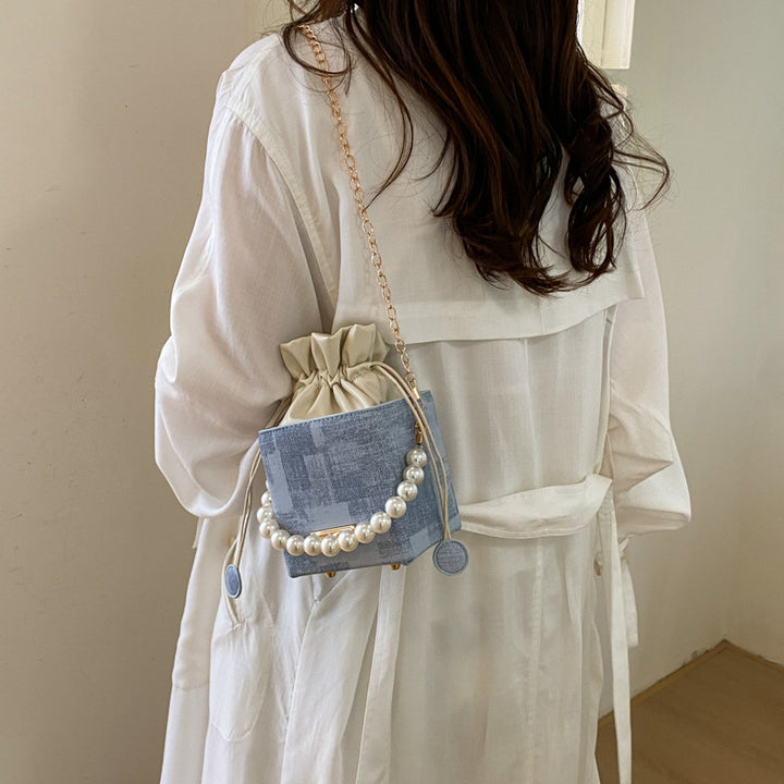 Mini Drawstring Handbag
