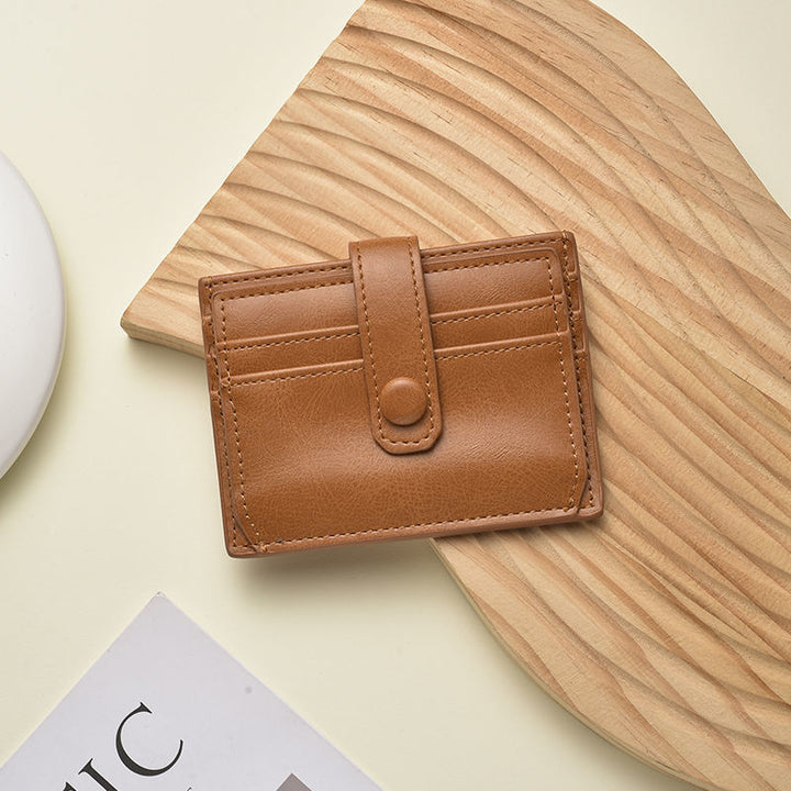 Minimalist Leather Card Holder Stornfield