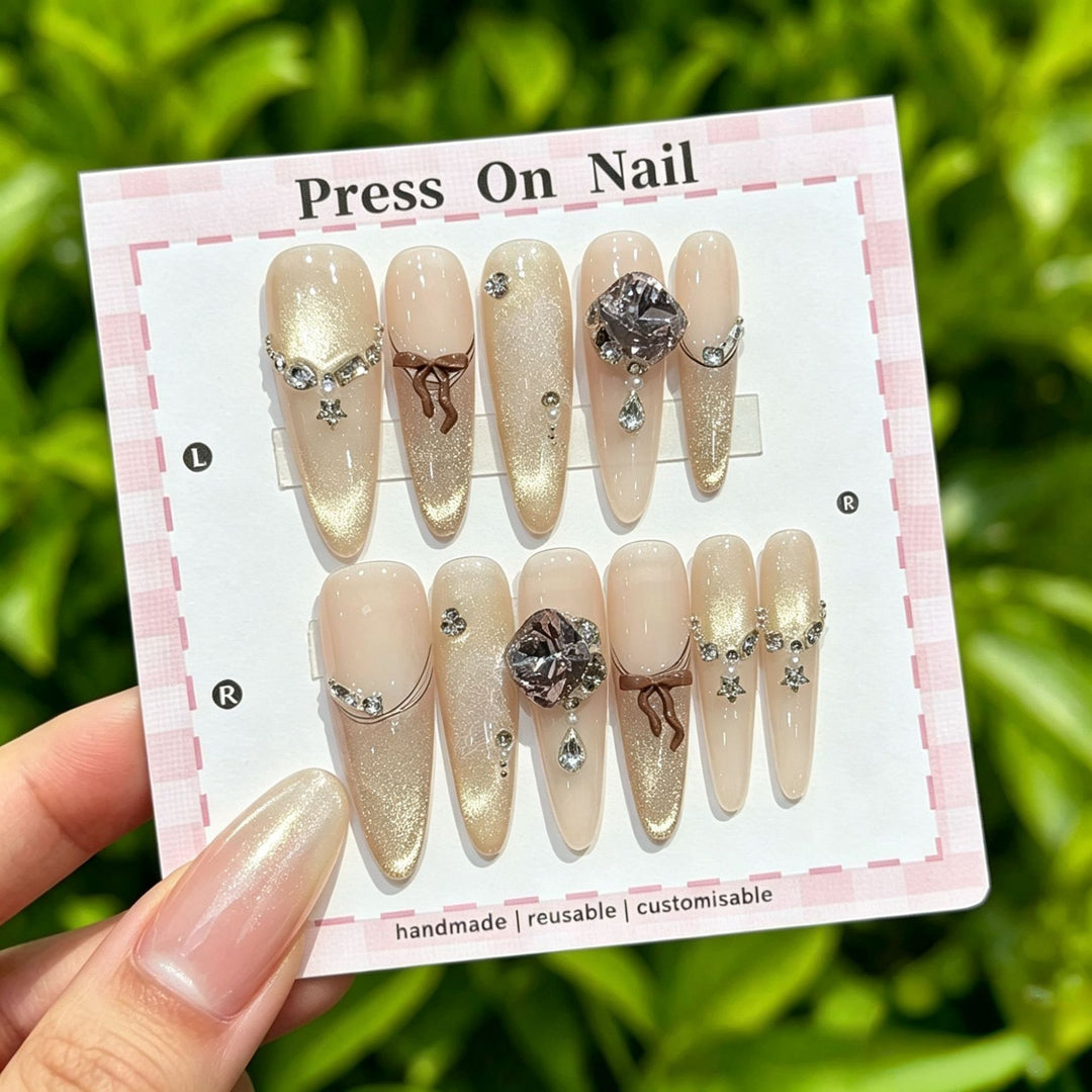 Decorative Press-On Nail Collection