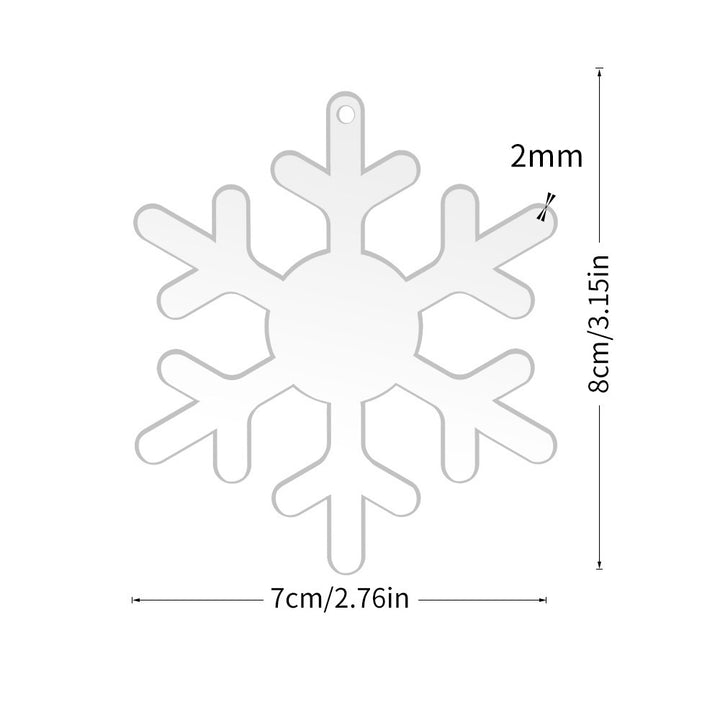 Frosted Snowflake Ornament Stornfield