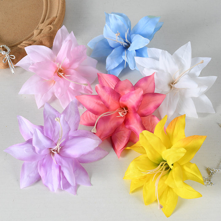 Floral Accented Hair Clip