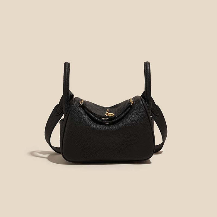 Structured Leather Handbag Stornfield