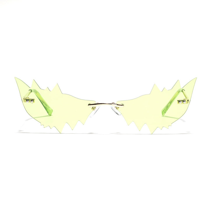Ladies Trendy Cat Eye Sunglasses with Protective UV Filter and Unusual Frame Stornfield