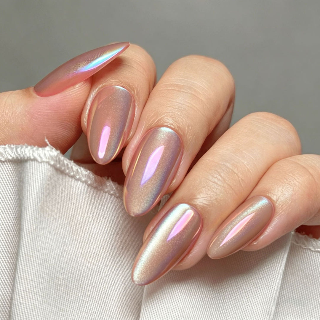 Glamorous Artificial Nails In Elegant Gloss Finish Stornfield