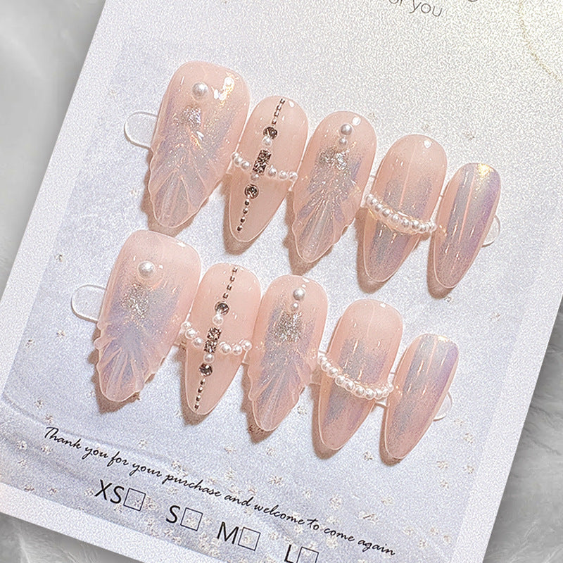 Decorative Press-On Nail Set Stornfield