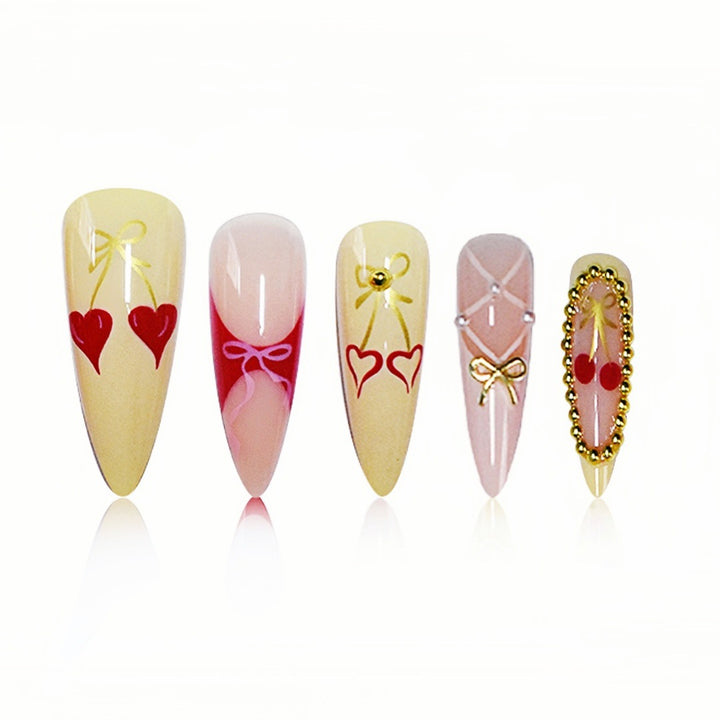 Luxury 3D Decorative Press-On Nails Stornfield