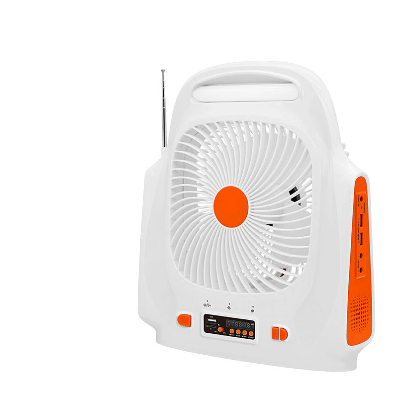 Unisex Solar-Powered Fan with LED Lights Stornfield