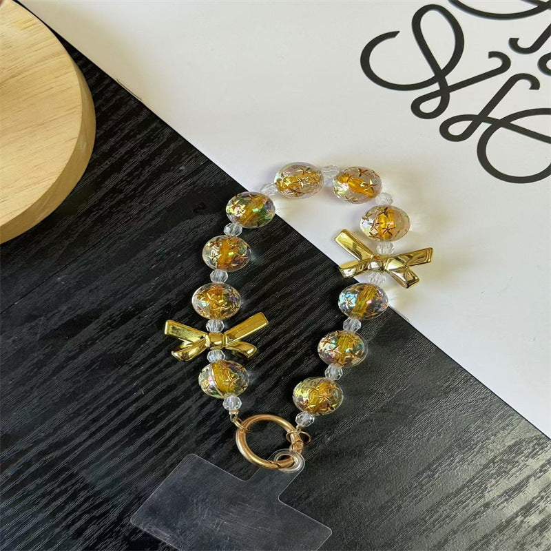 Decorative Beaded Charm Keychain Stornfield 1790135299