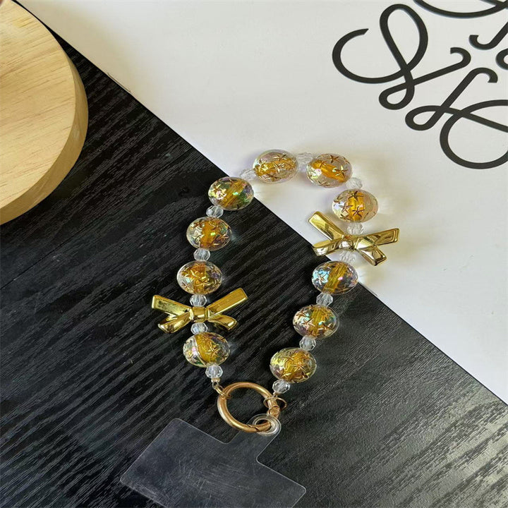 Decorative Beaded Charm Keychain Stornfield 1790135299