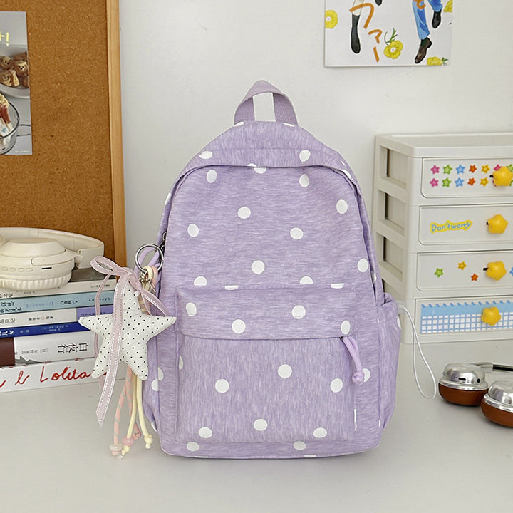 Polka Dot Patterned Backpack Stornfield 1791205640