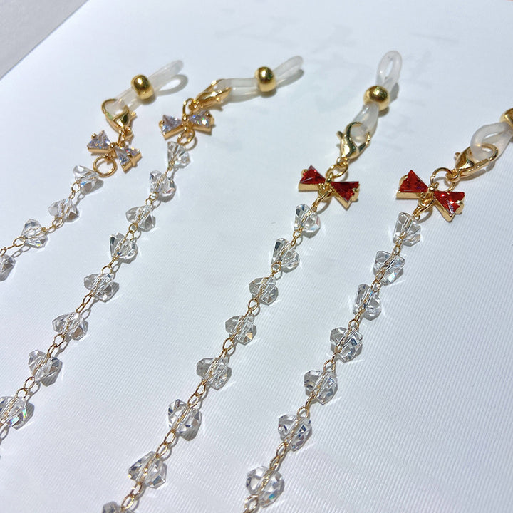 Jewelry necklace with sparkling crystals and elegant pendants Stornfield
