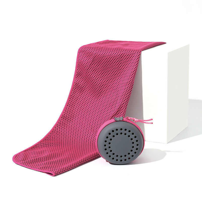 Ladies Cooling Microfiber Towel with Storage Case Stornfield