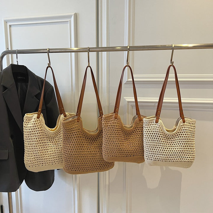 Handwoven Seagrass Beach Tote