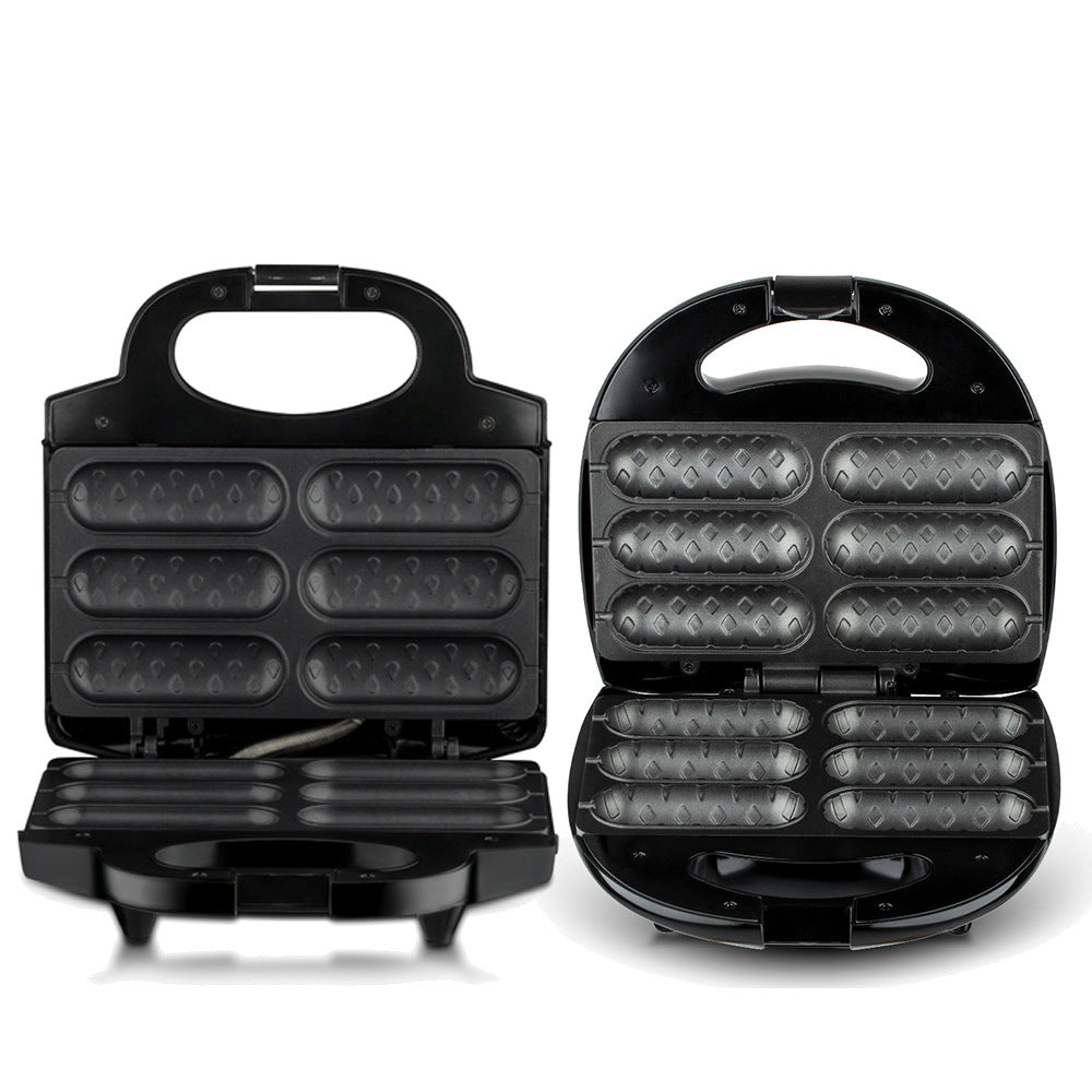 Multi-Cavity Waffle Maker with Non-Stick Plates Stornfield