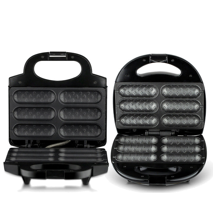 Multi-Cavity Waffle Maker with Non-Stick Plates Stornfield
