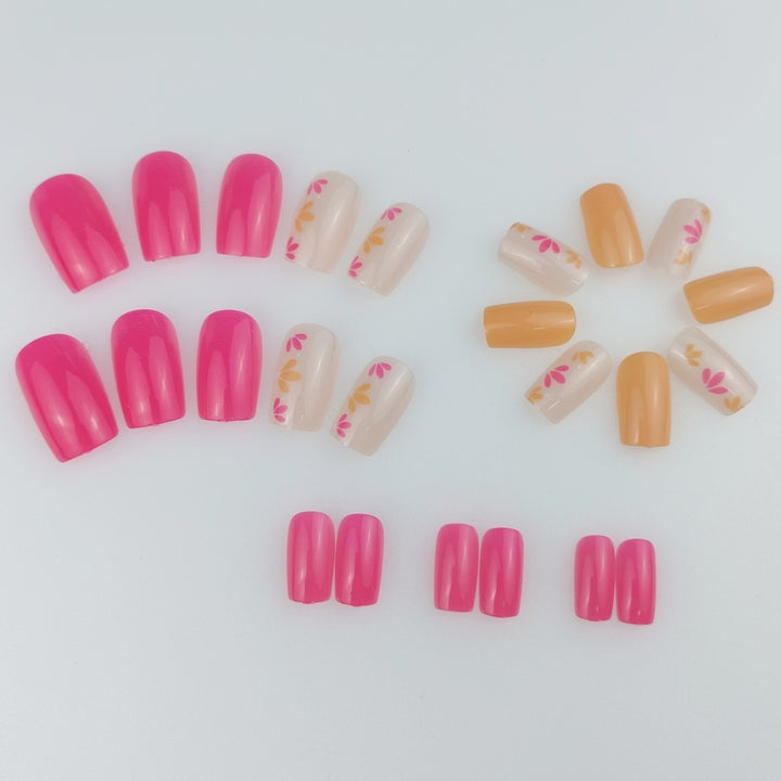 Floral Acrylic Nail Art Enhancements Stornfield 1789915591