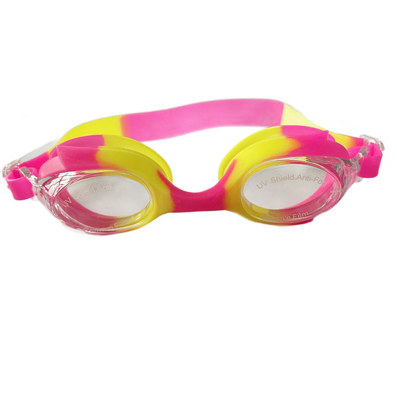 Water sports swimming goggles with ergonomic design and adjustable head strap Stornfield