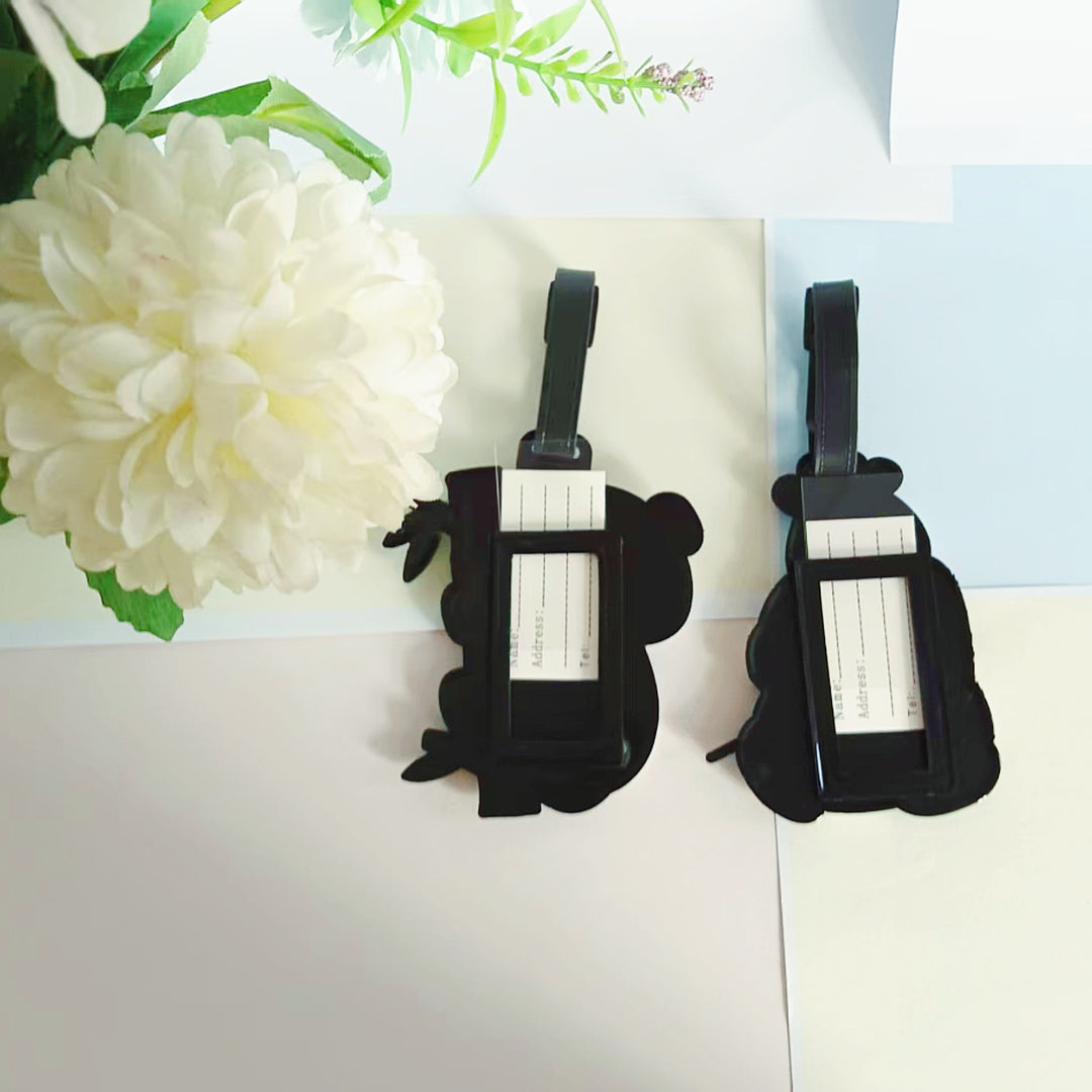 Unisex Panda-Themed Luggage Tag Stornfield