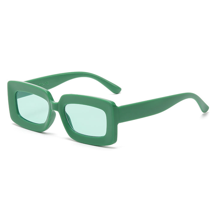 Women trendy square sunglasses with elegant plastic frame Stornfield
